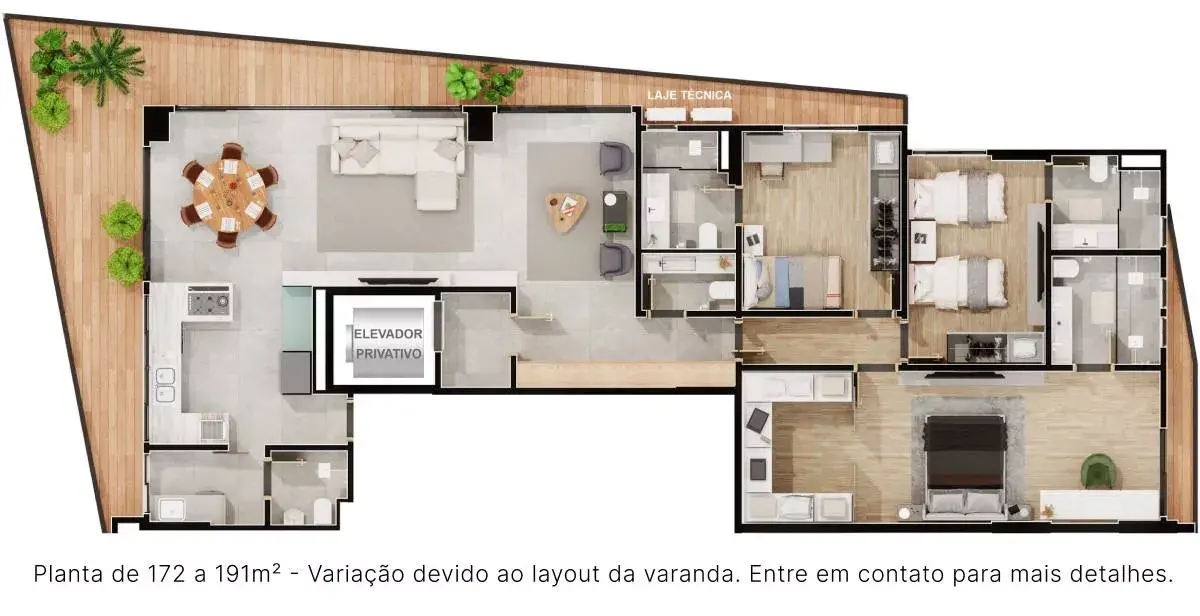 Planta da Unidade 1