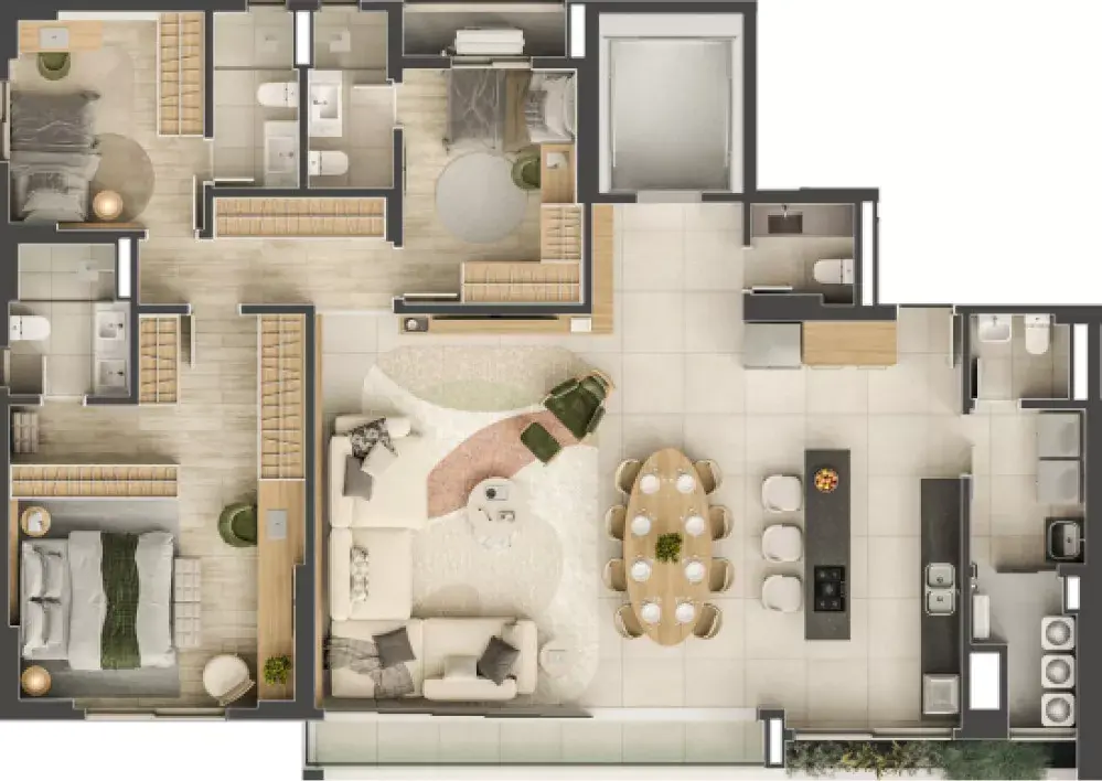 Planta da Unidade 1