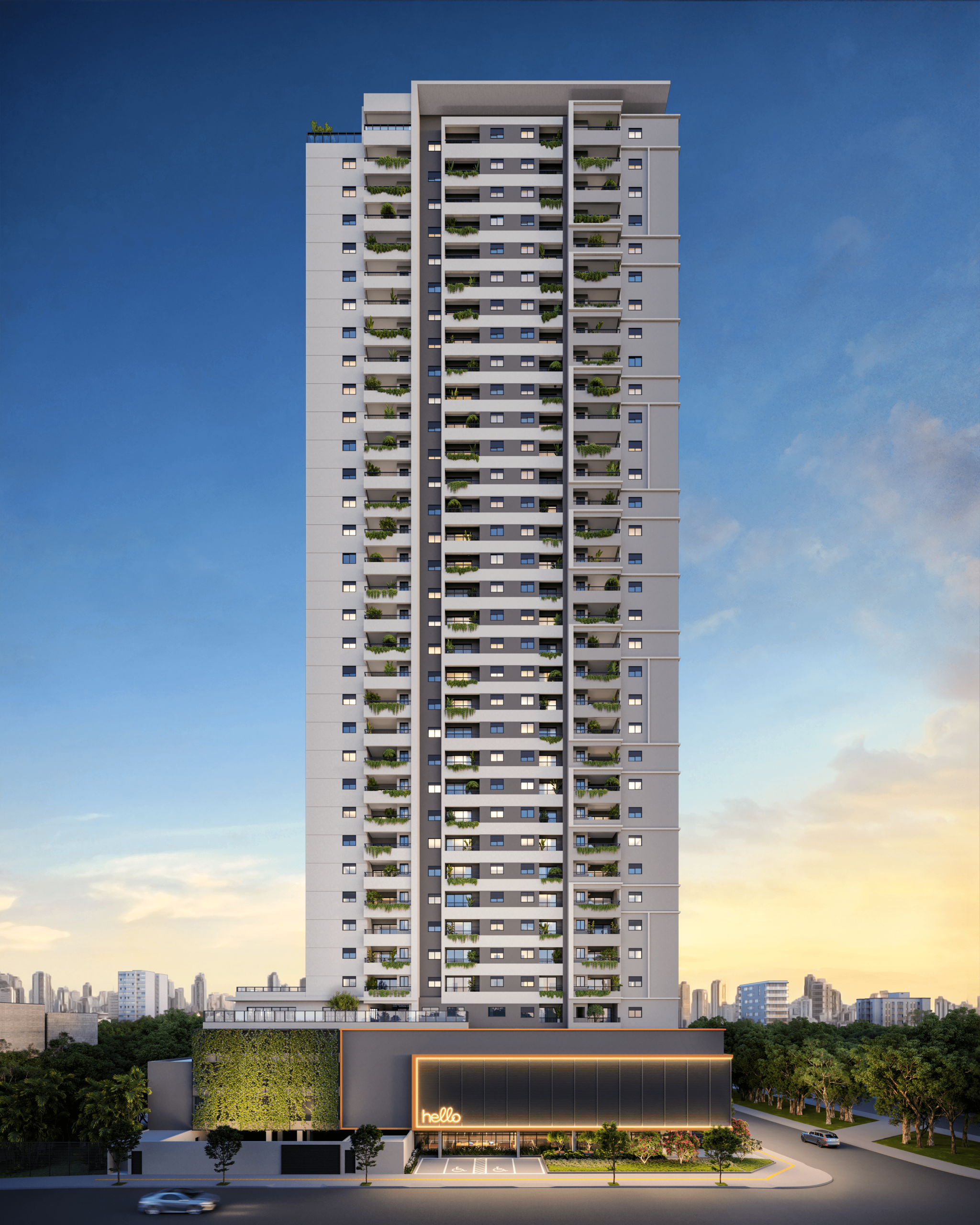 Apartamento HELLO VIVER UNIVERSITÁRIO