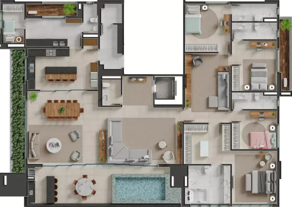 Planta da Unidade 1