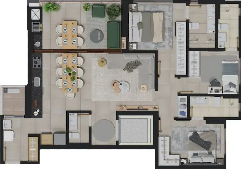 Planta da Unidade 1